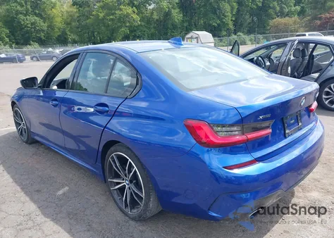 2021 BMW 330I xDrive из США, поврежденный, VIN 3MW5R7J09M8B51558